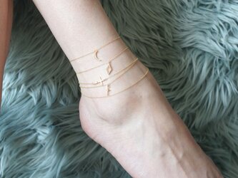 【14KGF】Single Chain Dainty Anklet/Braceletの画像