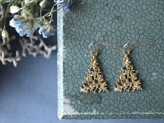 Brass earring 「Awakening」の画像