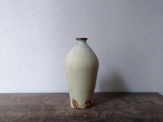 粉引き　花瓶の画像