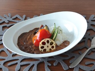 みかわちカレー皿 ブランの画像