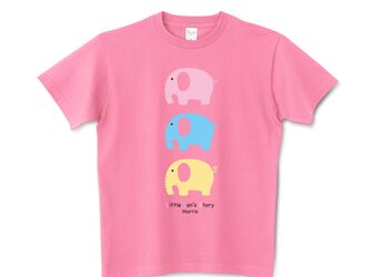 象のモリス　半袖Tシャツ／カットソー　フリーサイズ　アパレル／アニマルモチーフの画像