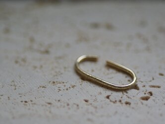 【one+】 １０K oval earcuff 1の画像