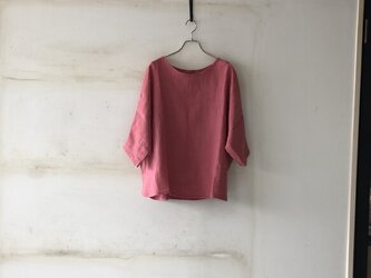 リトアニアリネンのプルオーバー　　【受注生産品】の画像