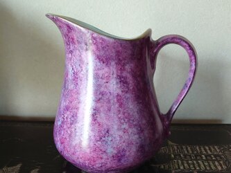 水差し・大　Alba 紫×プラチナ　の画像