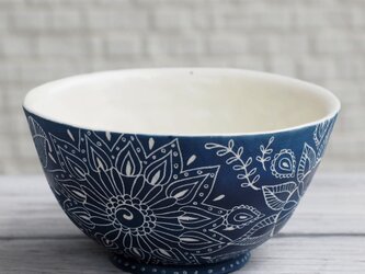 青いお茶碗（２）の画像