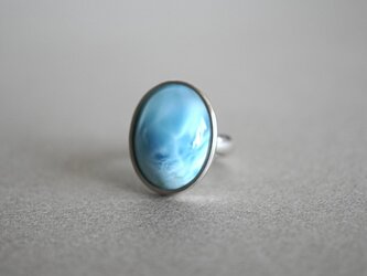 larimar ring (oval)