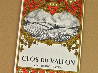 1枚/ Vintage ラベル Vol. 2（CLOS DU VALLON）DA-LA002の画像