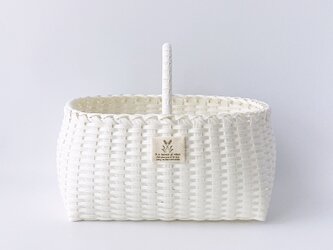 白いパンかご【受注製作】