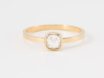 Stella Diamond Ring Square Milky Skyの画像