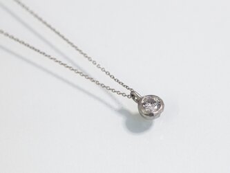 Diamond_0.24ct/pt950 Necklace 【miniera/ミニエーラ】の画像