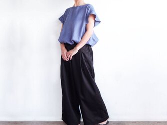 テントラインブラウス（ブルー）の画像