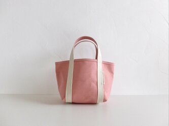 tote bag XS size コーラル（ハリのある帆布）の画像