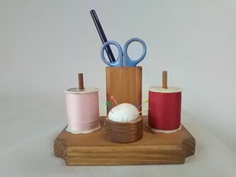 糸立て小物入れ付C（2個用）の画像