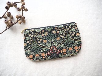 ラウンドポーチ（小さめタイプ） 「Hyacinth」 ブラックの画像