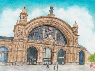 フランクフルト中央駅の画像