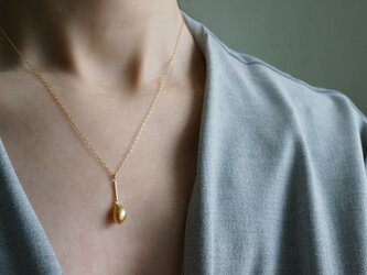 Southsea pearl (golden) necklace/bar/diaの画像