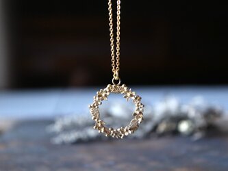Brass necklace「Happiness day」の画像