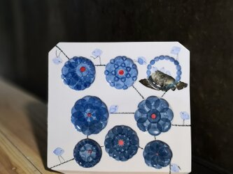 陶板(鳥のいる森)(11-104)の画像