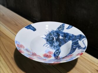 鉢(水辺の生き物)(11-123)の画像