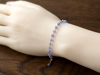 Tanzanite beads Braceletの画像