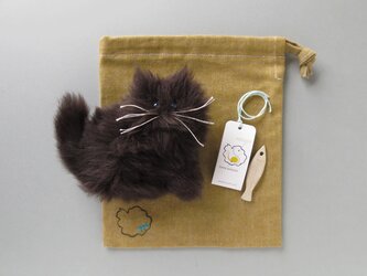受注制作 >> PEPOSO: furry animals "cat" ねこ / ブラウンの画像