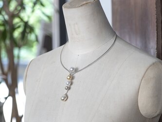 販売済　South Sea Pearls Wire Necklaceの画像