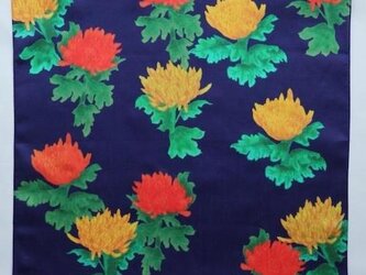 コットン　マルチクロス「菊」AIの画像