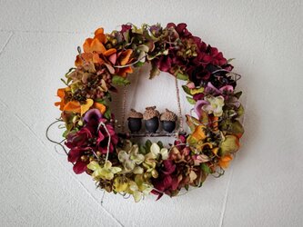 acorn 3brothers wreathの画像