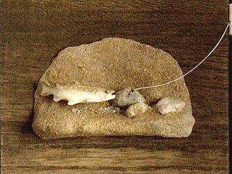フライフィッシング　ジオラマパネル  岩魚　001の画像