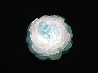 シーグラス　花びらのテーブルランプ-16の画像