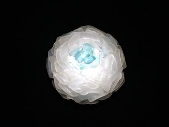 シーグラス　花びらのテーブルランプ-19の画像