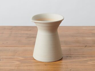 コーヒーサーバー　白　焼き締めの画像