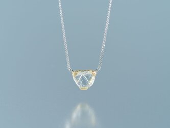五角形ダイヤモンド原石　ネックレスの画像