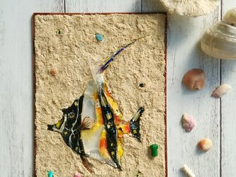 Seaglass & Plasticwaste Walldecorationの画像