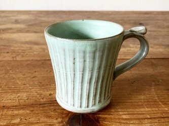 マグカップ　スモークグリーン（小）の画像