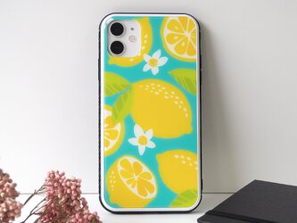 強化ガラスiPhoneケース【レモン】の画像