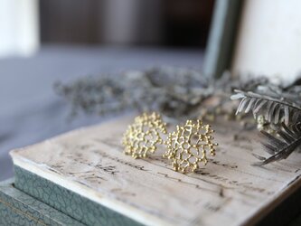 Brass earring「Little joy」の画像
