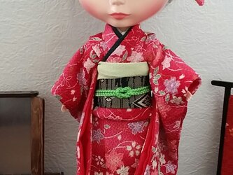 22㎝ドール着物用自立スタンド2個セットの画像