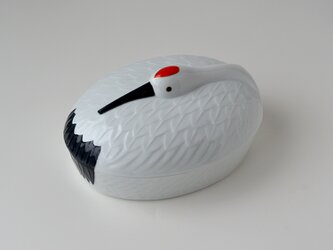 鶴蓋物の画像