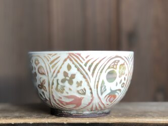 掻き落とし茶碗　— アラベスクの画像