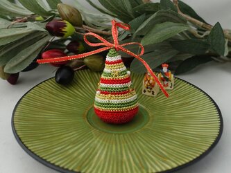 【50％OFF】クリスマスオーナメント｜クリスマスツリー（赤緑）の画像