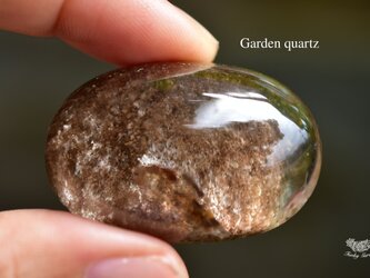 静寂の庭★中粒★ガーデンクォーツ ルース gar354の画像