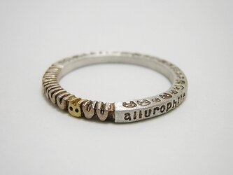 ailurophile　K18 gold + pink silver + silver 925 (mille±feuille)の画像