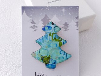 Xmasツリー(ブルー)の画像