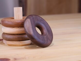 Donuts型コースター(ふっくらサイズ)の画像