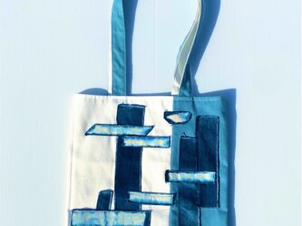 藍染トートバッグの画像