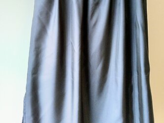 着物リメイクスカート用ペチコート　黒の画像