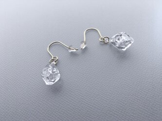 【SV925】こぼれないアロマピアス　-Ice-の画像