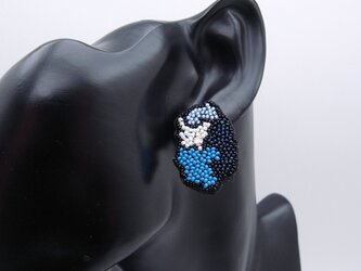 『地図モチーフのアクセサリー/ピアス』Iwateの画像