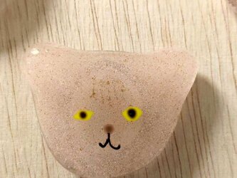 【usuislabo】glass cookies - 茶トラ猫（淡色）の画像